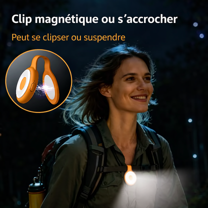 Lampe LED Magnétique Rechargeable – Éclairage Parfait en 1 Seconde